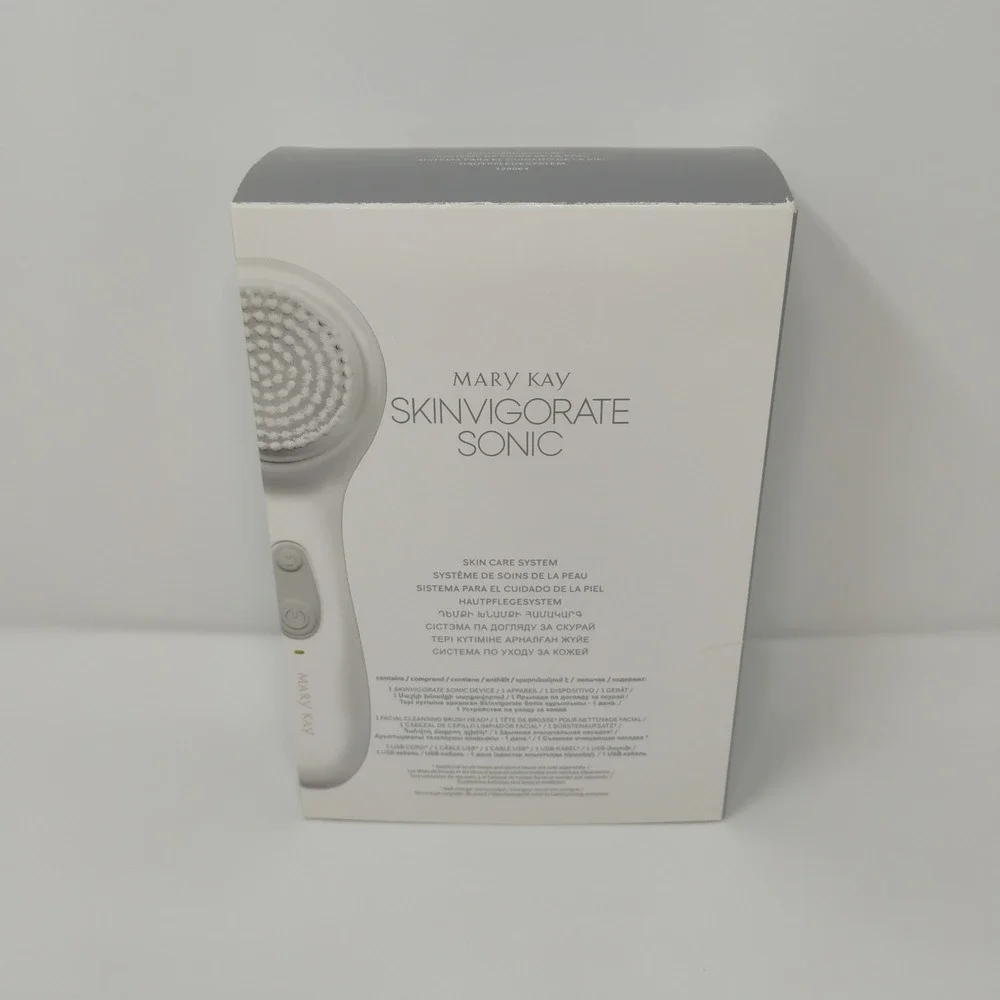 Mary Kay Skinvigorate Sonic Skin Care System Facial Cleansing Brush Open Box New